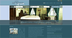 Desktop Screenshot of leonardo.hotely-krumlov.cz